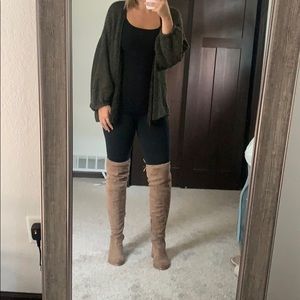 Over the knee boots